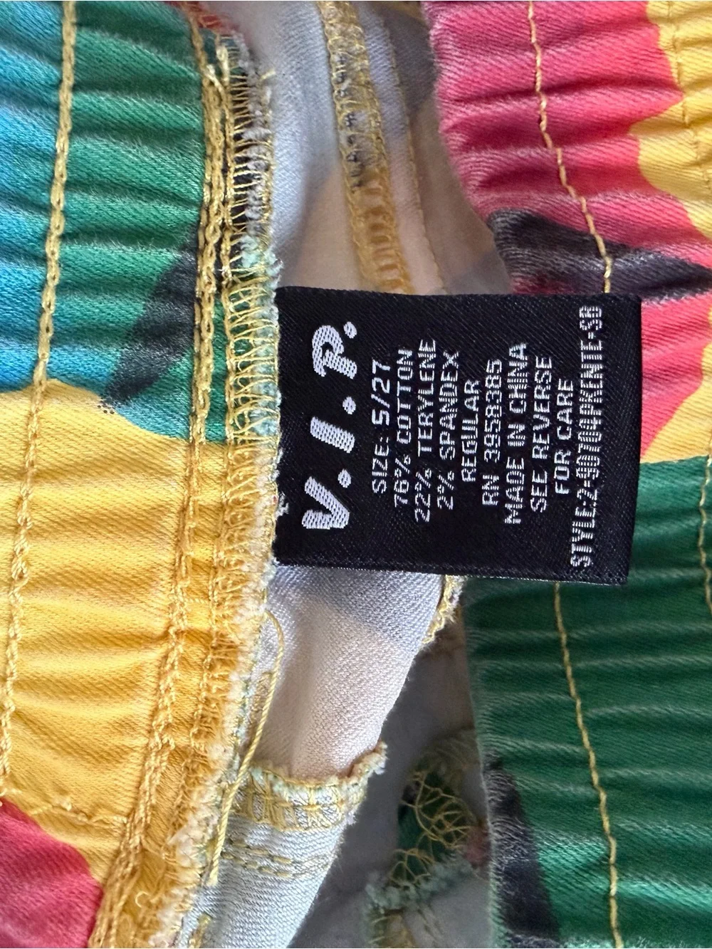 VIP Colorblock Cargo Pants - Picture 4 of 4